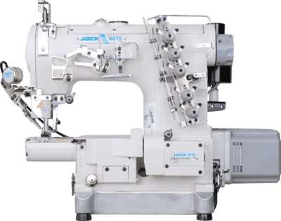 Jack 8670 Small Cylinderbed Interlock Machine available on TradeMSME India Supplier Marketplace