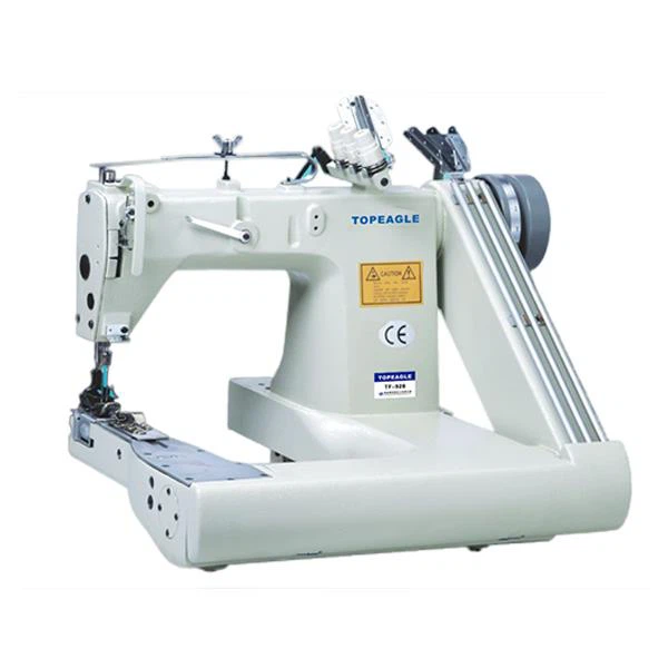 TF-928-PS  High-Speed Three Needles Feed-Off-The-Arm Chain Stitch Machine Gear box puller Externally equipped with up-down puller available on TradeMSME India Supplier Marketplace