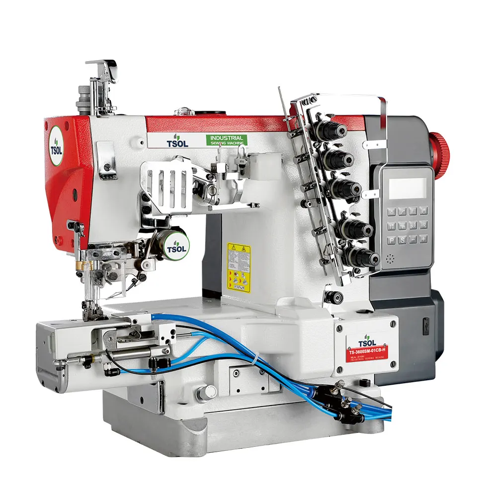 TS-3600SM-01CB-H Differential Feeding Cylinder Style Intelligent Interlock Sewing Machine available on TradeMSME India Supplier Marketplace