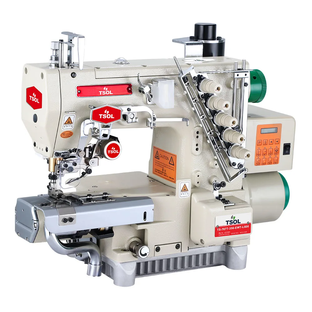 TS-787T-356-EWT-L600 Direct Drive Automatic Trimmer Cylinder Bed with Left Cutter Interlock Sewing Machine available on TradeMSME India Supplier Marketplace